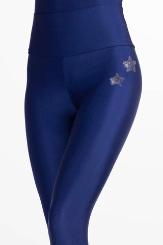 Leggings Diamond 3 Stelle Navy