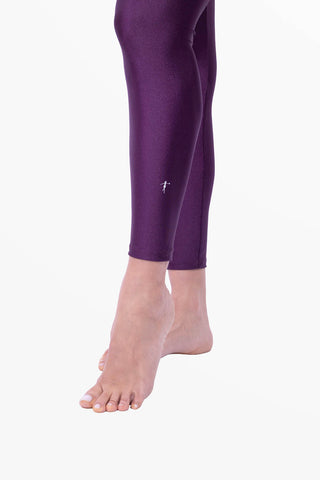 Amoureuse Leggings with Three Hand-Applied Crystal Hearts