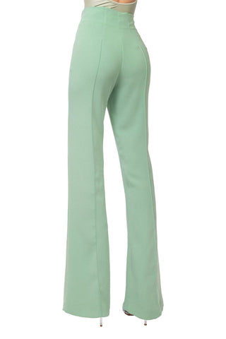 Nuage Pantalone Verde Mela a vita alta 2025