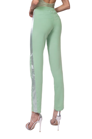 Nuage Pantalone Verde Mela e Raso 2025
