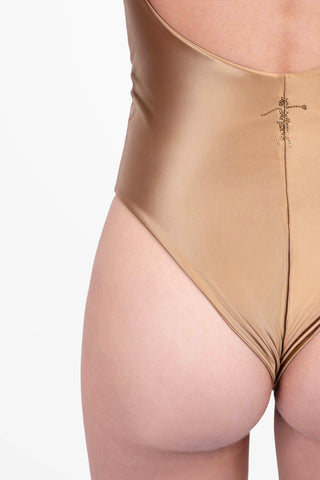 Diamond One-Piece Swimsuit in Silky Lycra