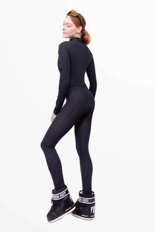 Cortina 2026 Super Warm Ski Suit All Black