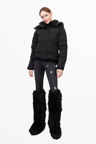 Icefall Winter Leggings da Sci Super Warm Nero e Argento