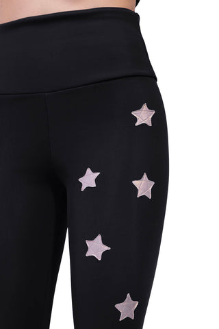 Icefall Winter Leggings da Sci Super Warm Nero e Rosa