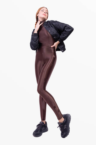 Eclipse Leggings aus Seidenlycra