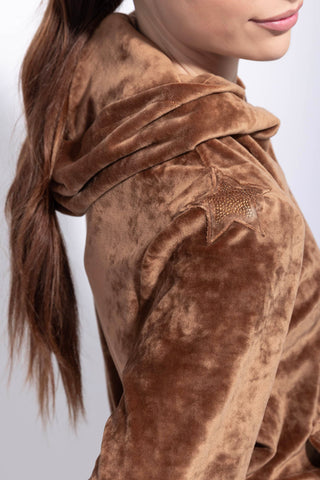 Sunday Diamond Sweat en Ciniglia Soft-Touch