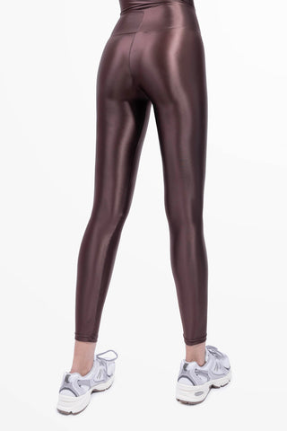 Leggings Diamond 3 Stars Chocolate