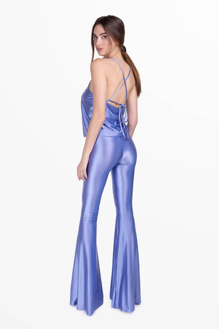 Moonlight Jumpsuit in Lycra Setata Cielo