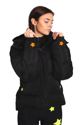 Aspen Black Ski Jacket Polvere di Stelle