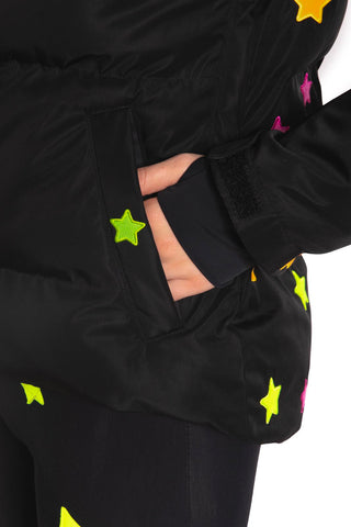 Aspen Black Ski Jacket Polvere di Stelle