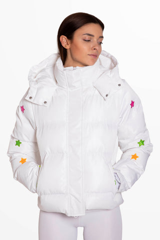 Aspen White Ski Jacket 