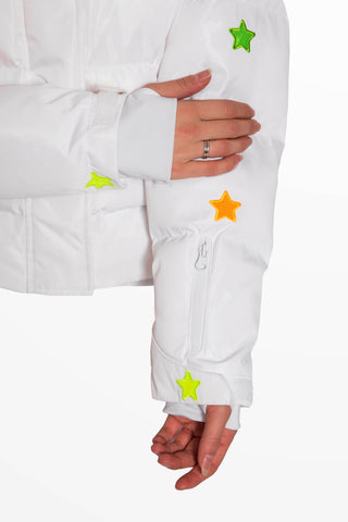 Aspen White Ski Jacket 