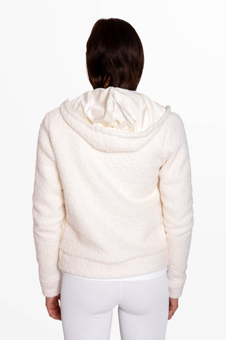 Orsetto Giacchetto Blanc en Laine cotta et Lycra