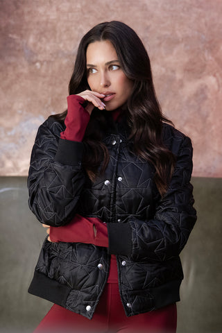 Bomber avec Étoiles trapuntate