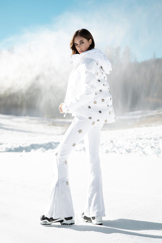 Crans-Montana White Ski Jacket 