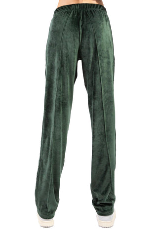 Sunday Dark Green Soft-Touch Velour Tracksuit