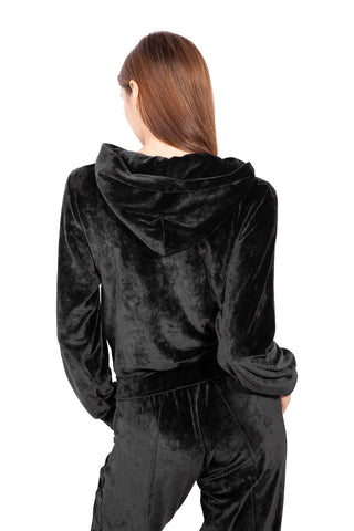 Sunday Tuta in Ciniglia Soft-Touch Nera