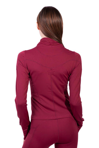 Pro Five Fit Maglia Bordeaux