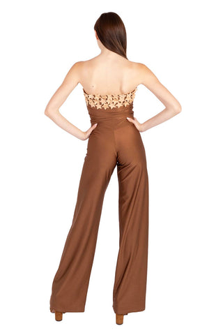 Bandeau de Étoiles combinaison Marron Or
