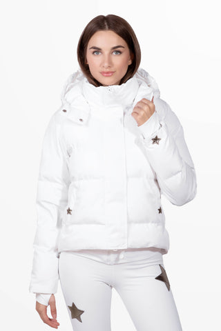Crans-Montana White Ski Jacket 