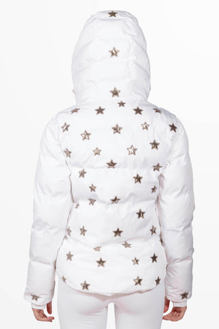 Crans-Montana White Ski Jacket 