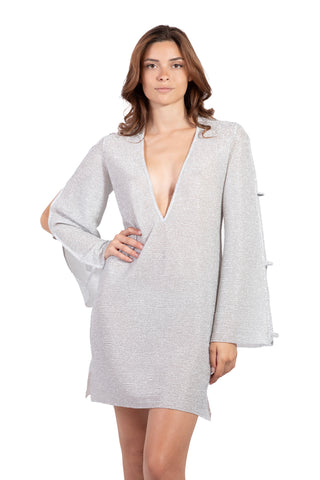 Kurzer Kaftan mit Stern auf der Brust