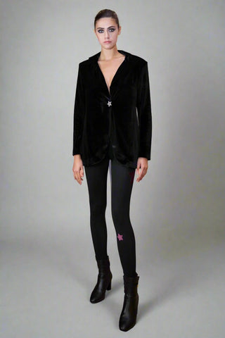 Vega Leggings en Lycra Molletonnée Vari Colori