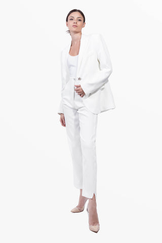 Rock Star Pantalon Blanc