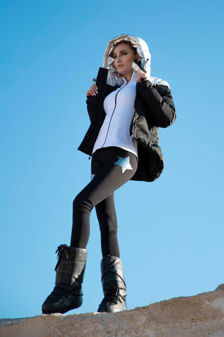Cortina Winter Leggings da sci vita Alta